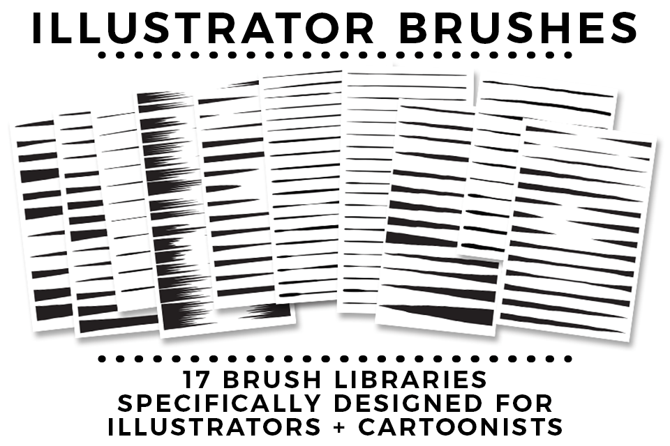 download cartoon brushes illustrator