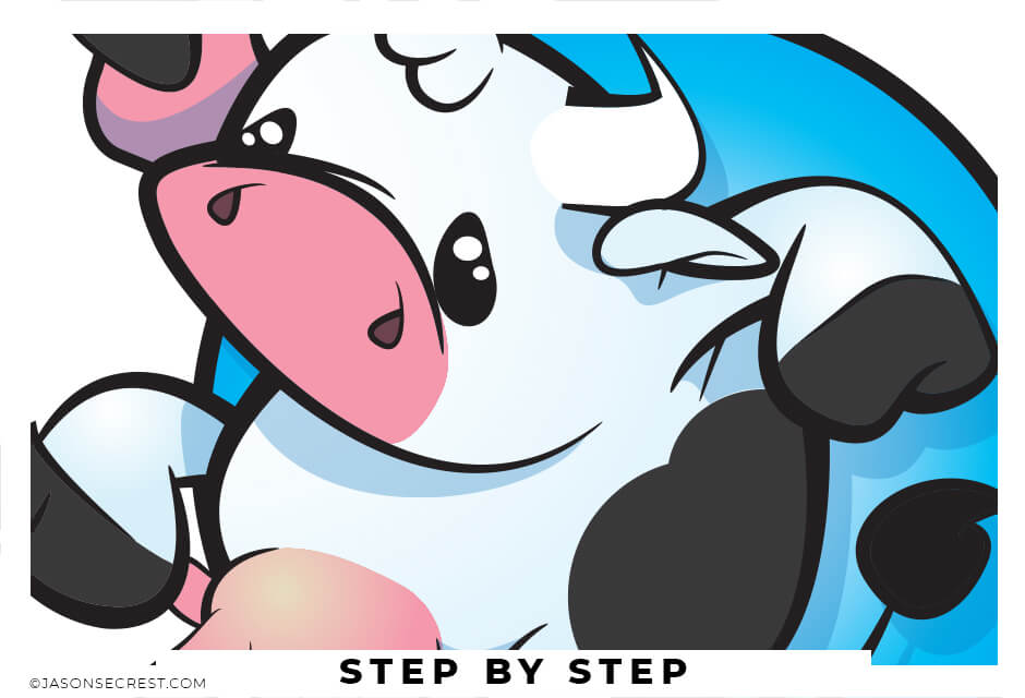 beginner adobe illustrator tutorial cow
