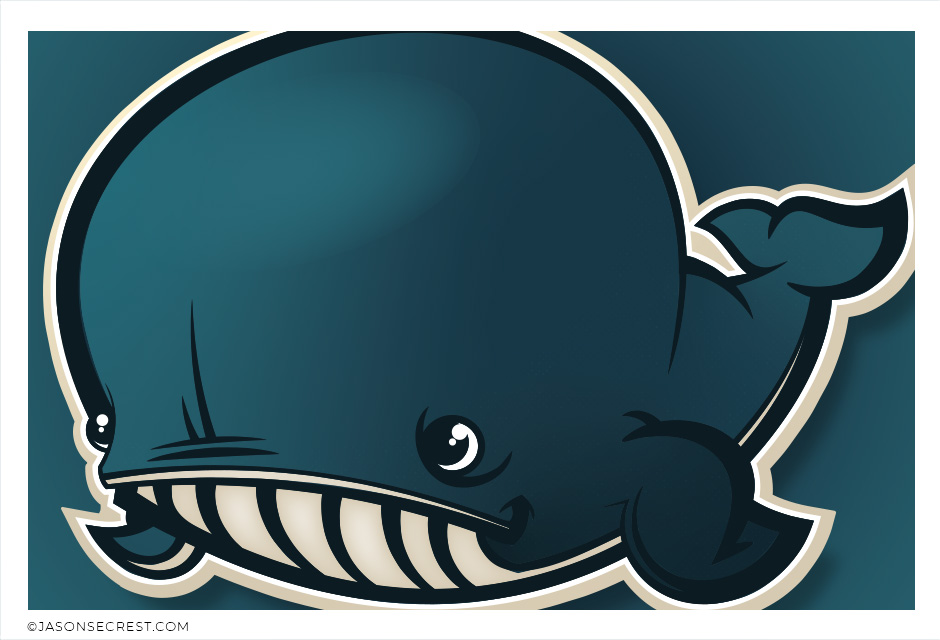 beginner adobe illustrator tutorial whale