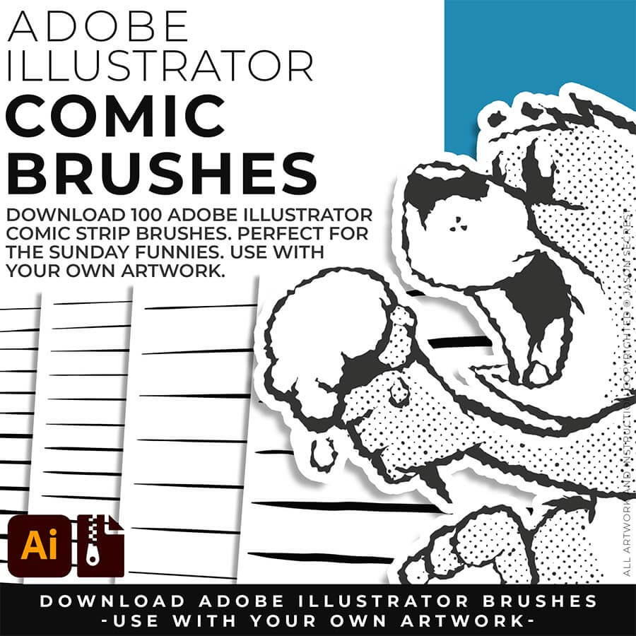 cartoon brush set