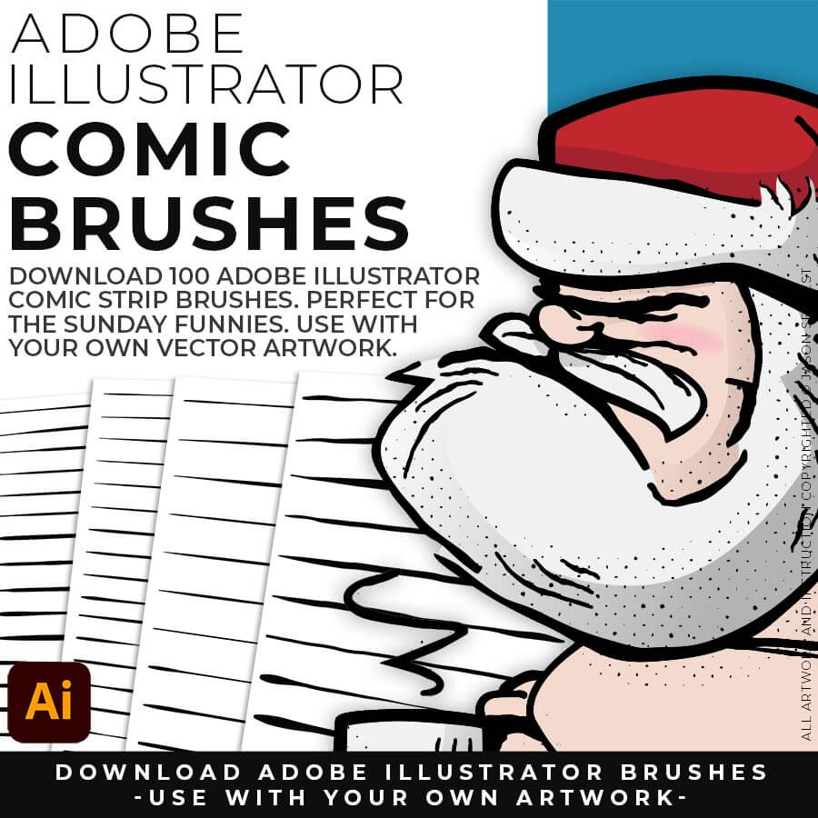 cartoon brush set